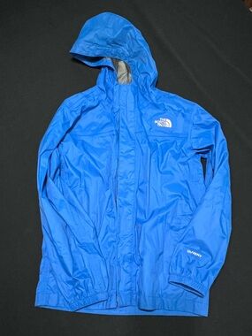 The North Face Kids Blue Hooded Rain Jacket or wind breaker